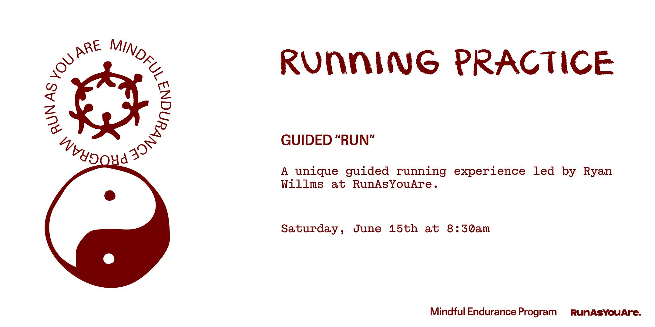 Running Practice: Guided "Run" w/ Ryan Willms cover photo