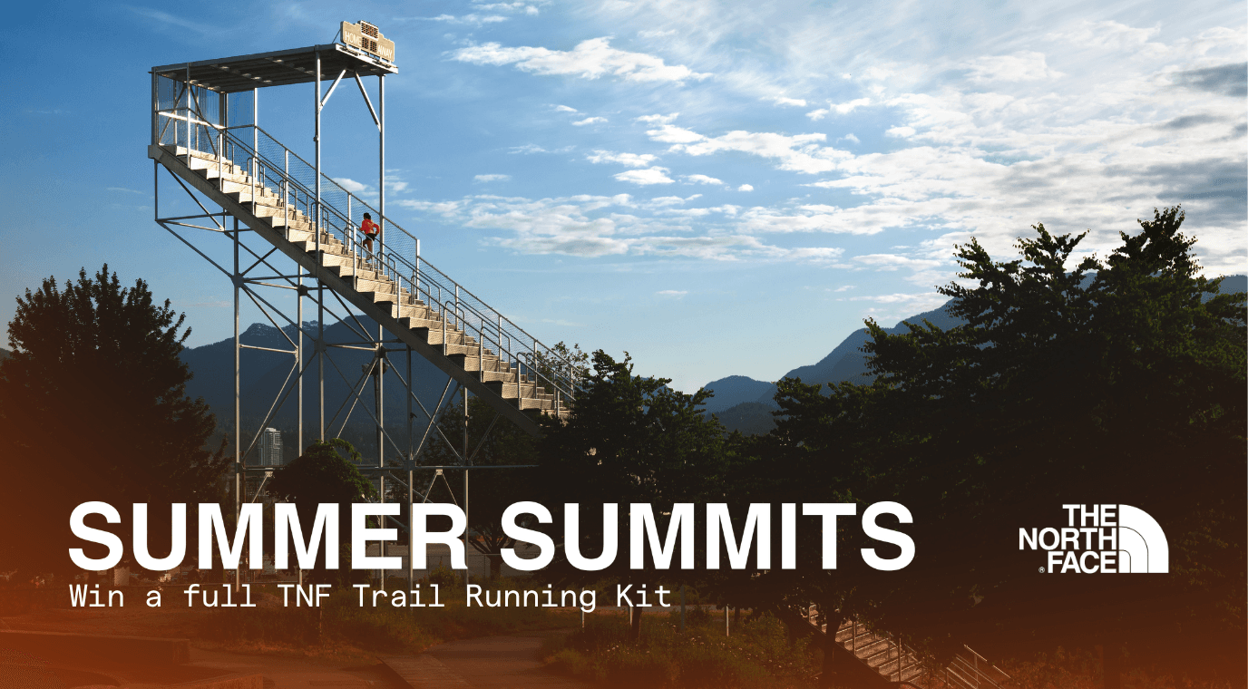 Win a full TNF Trail Running Kit — Summer Summits